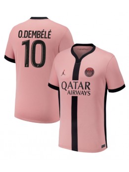 Paris Saint-Germain Ousmane Dembele #10 Ausweichtrikot 2024-25 Kurzarm